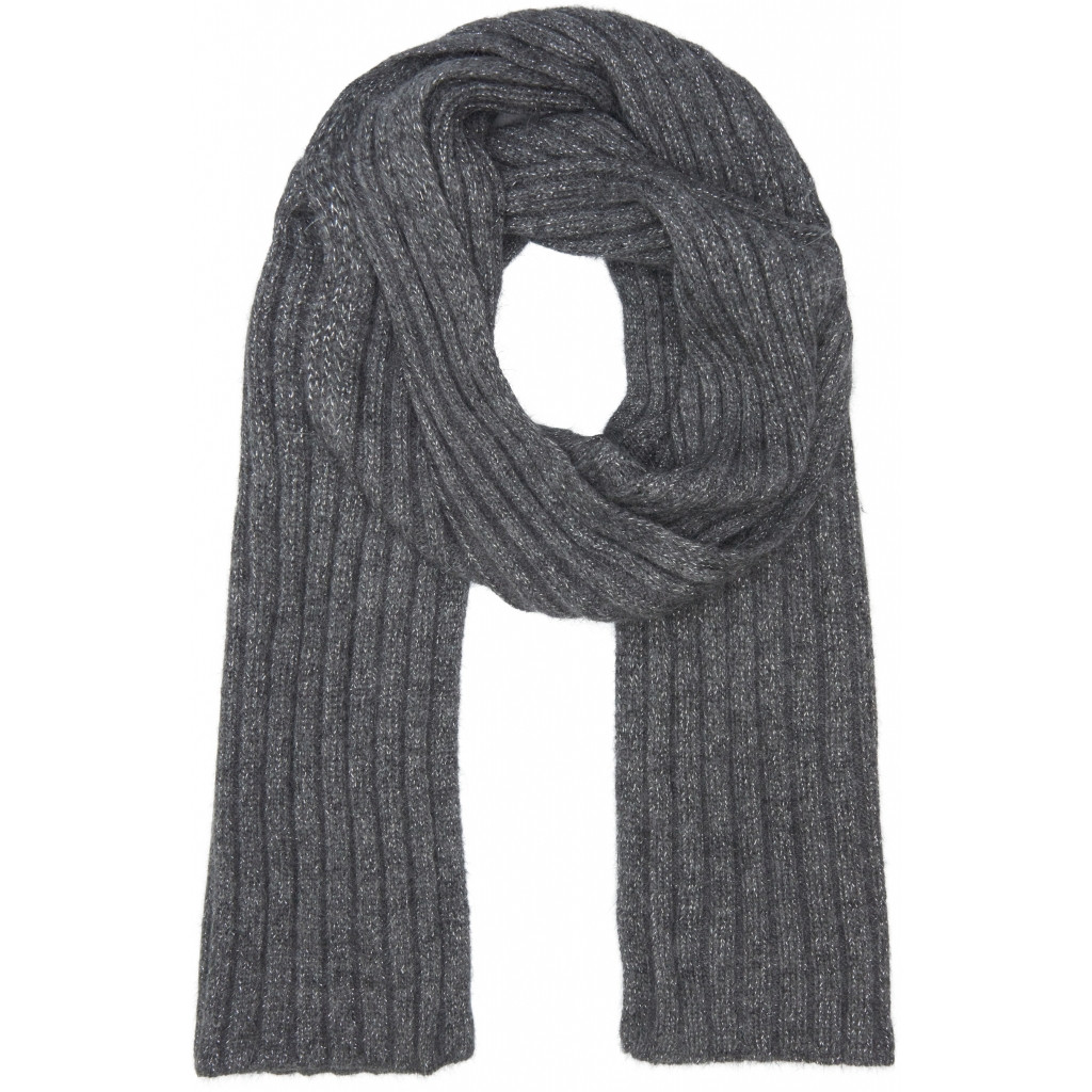 Angora halstørklæde lysegrå