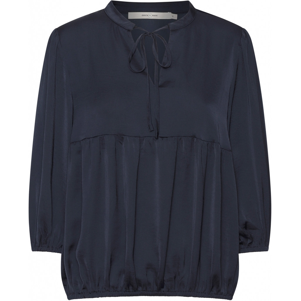Costamani navy balonbluse. SPAR 70%
