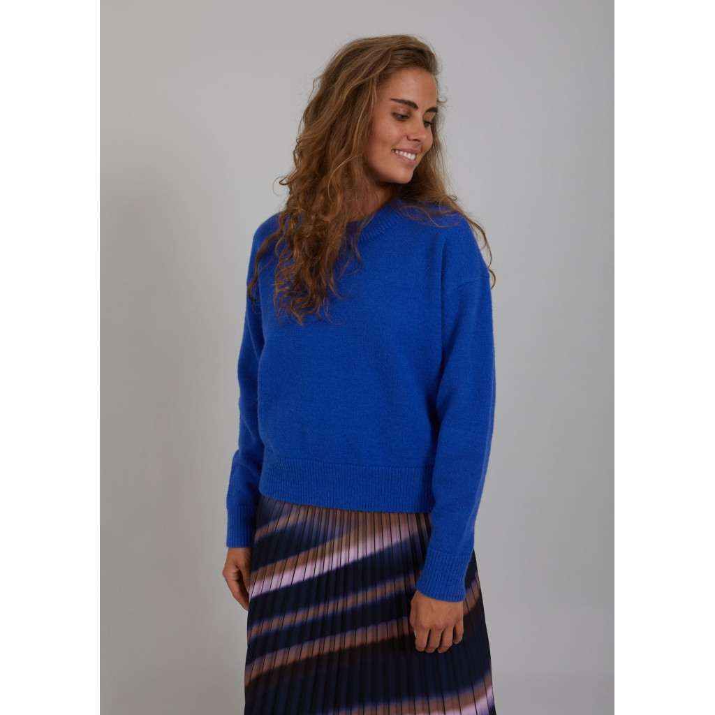 COSTER CPH strik i kobolt blå