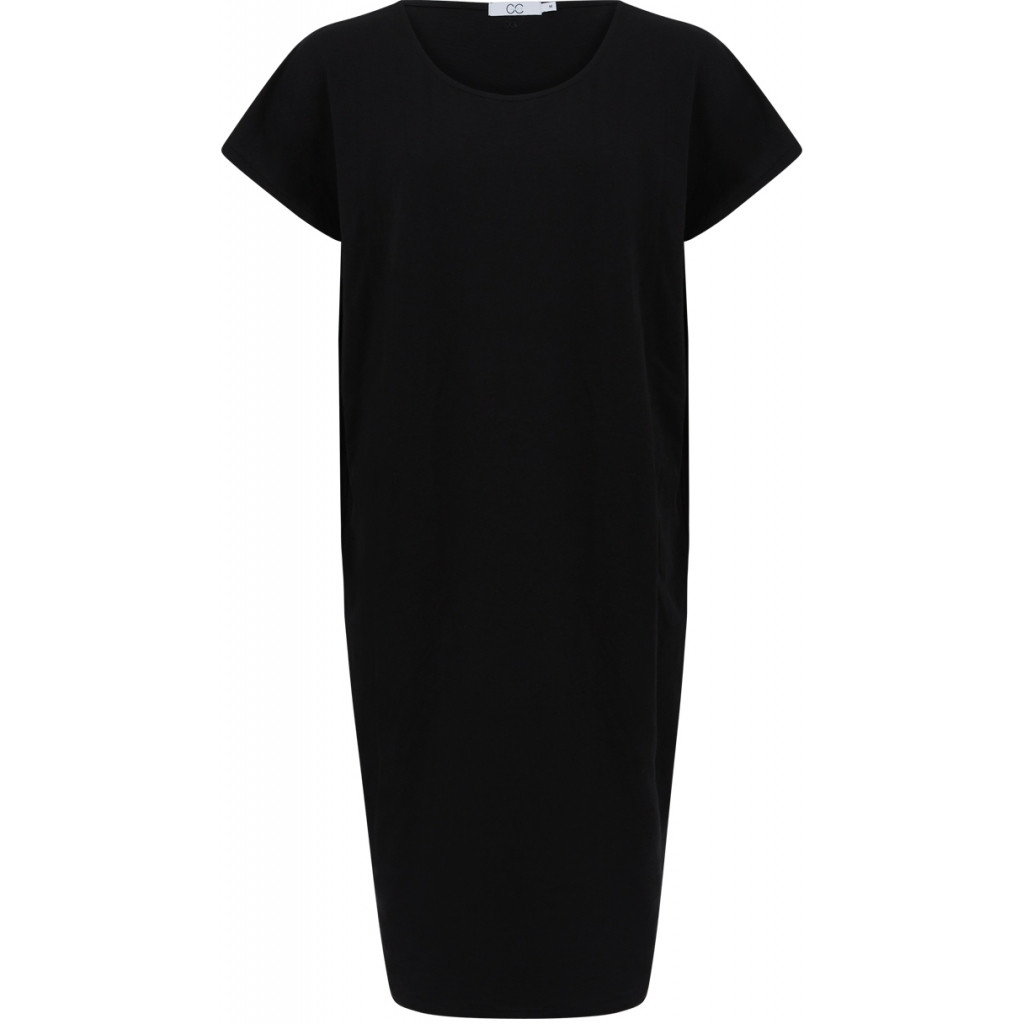 COSTER sort jersey klassisk kjole