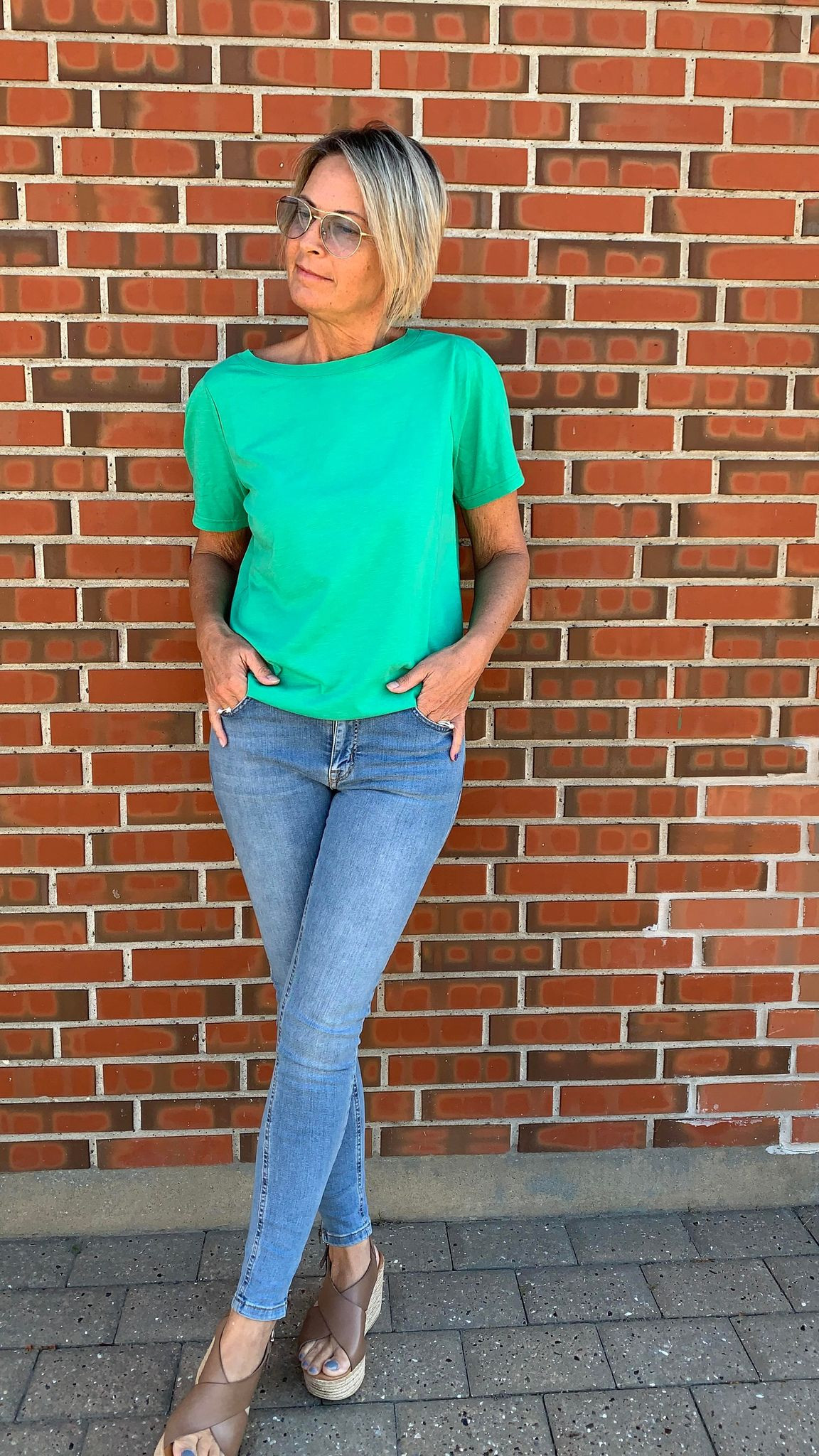 COSTER CPH t-shirt i græsgrøn.