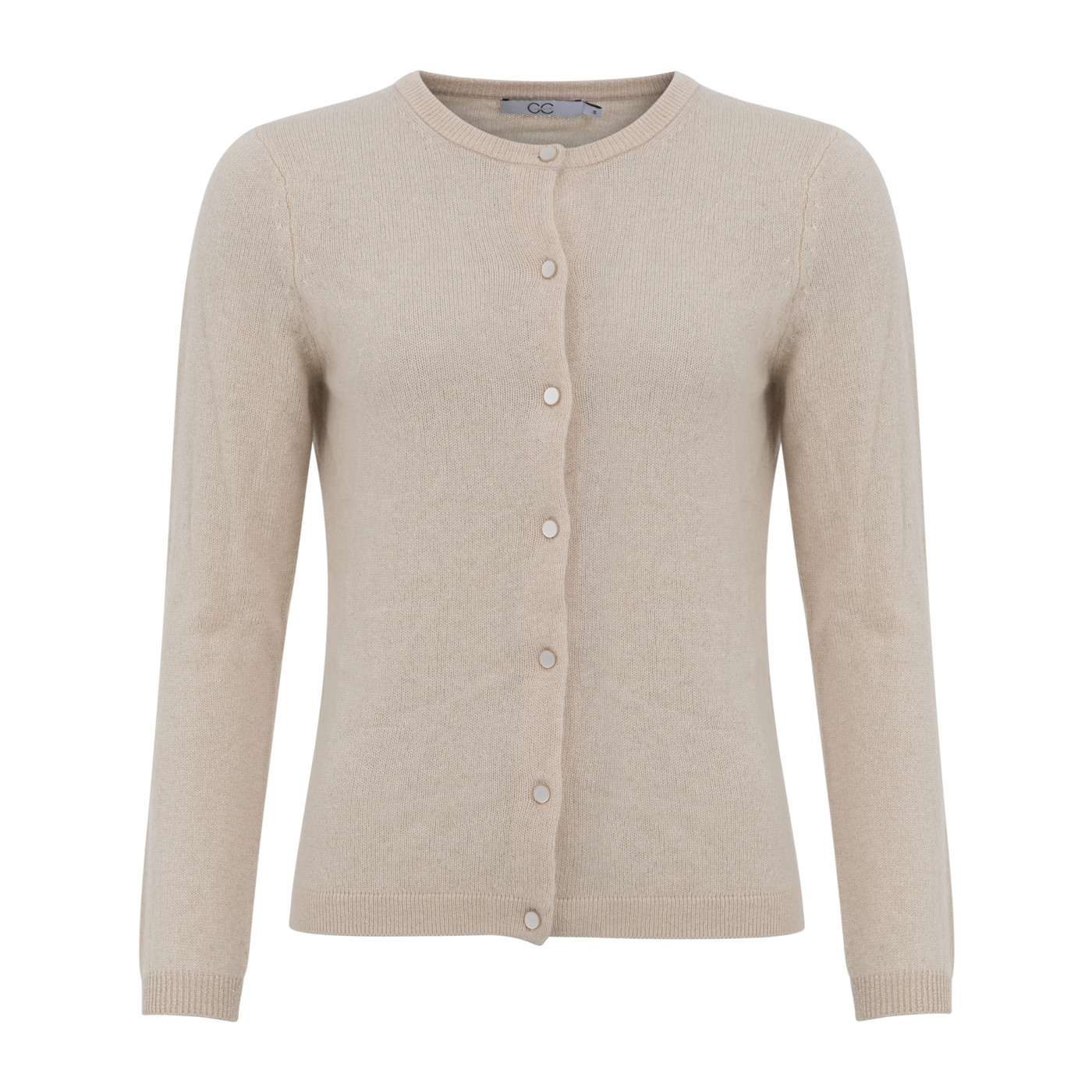 Coster CPH cardigan i lys sand