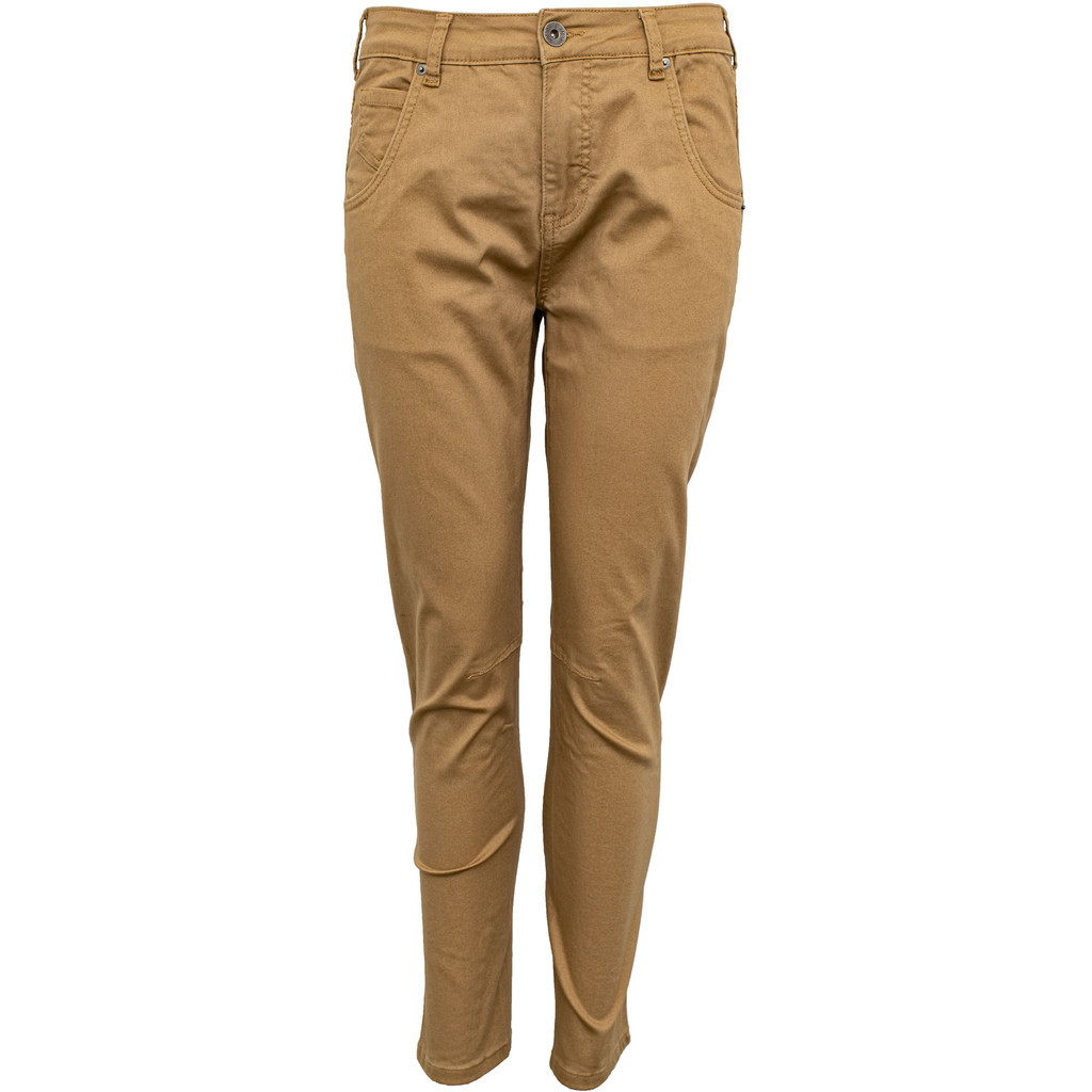 Costamani jeans i mørk sand. 