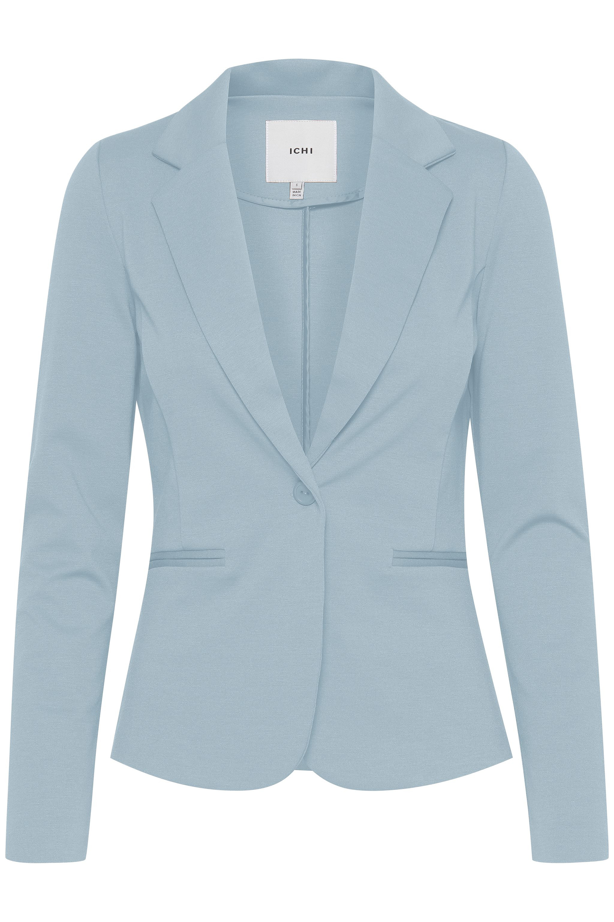 ICHI støvet blå blazer