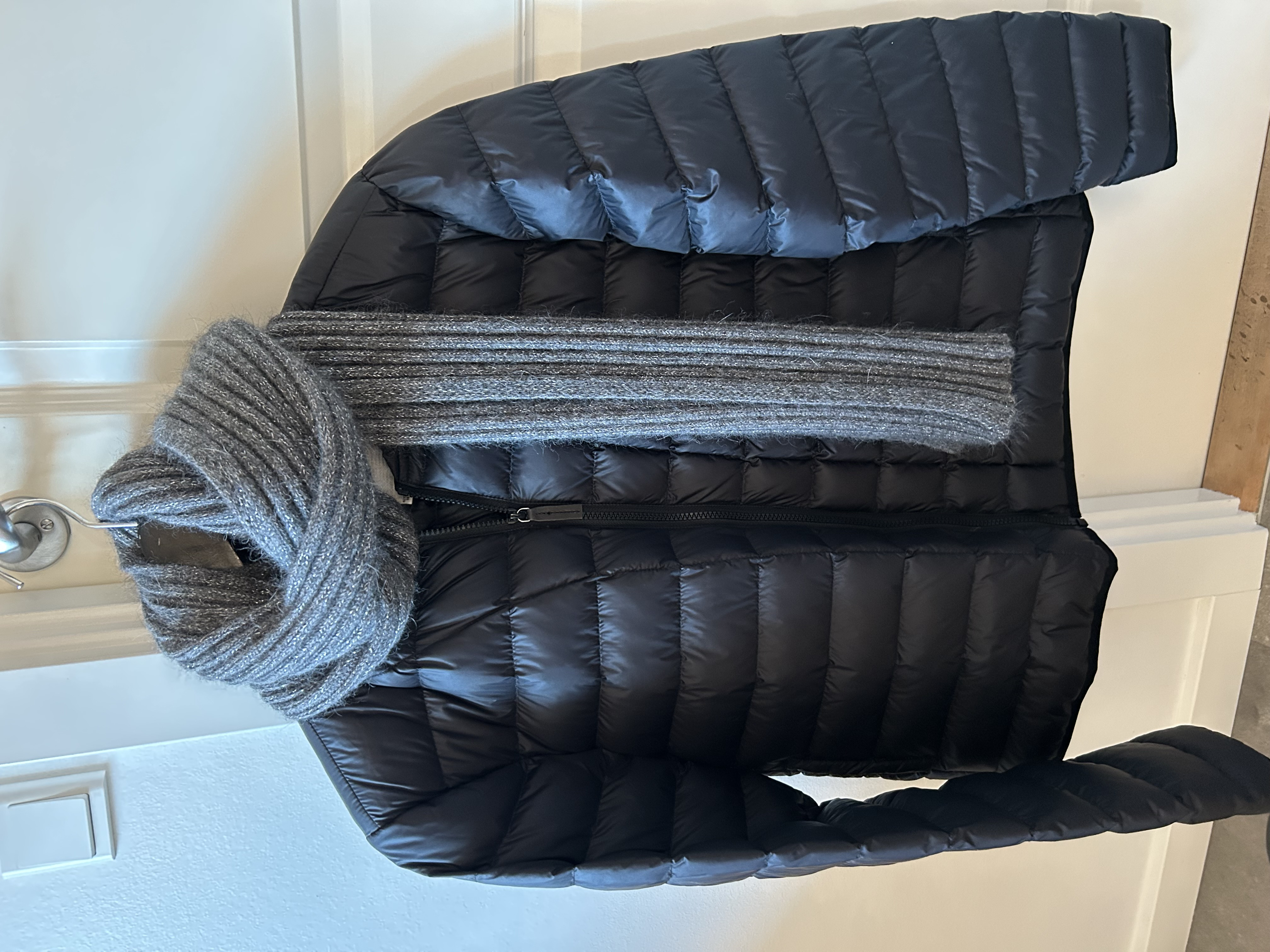 Part Two sort dunjakke. Spar 80%