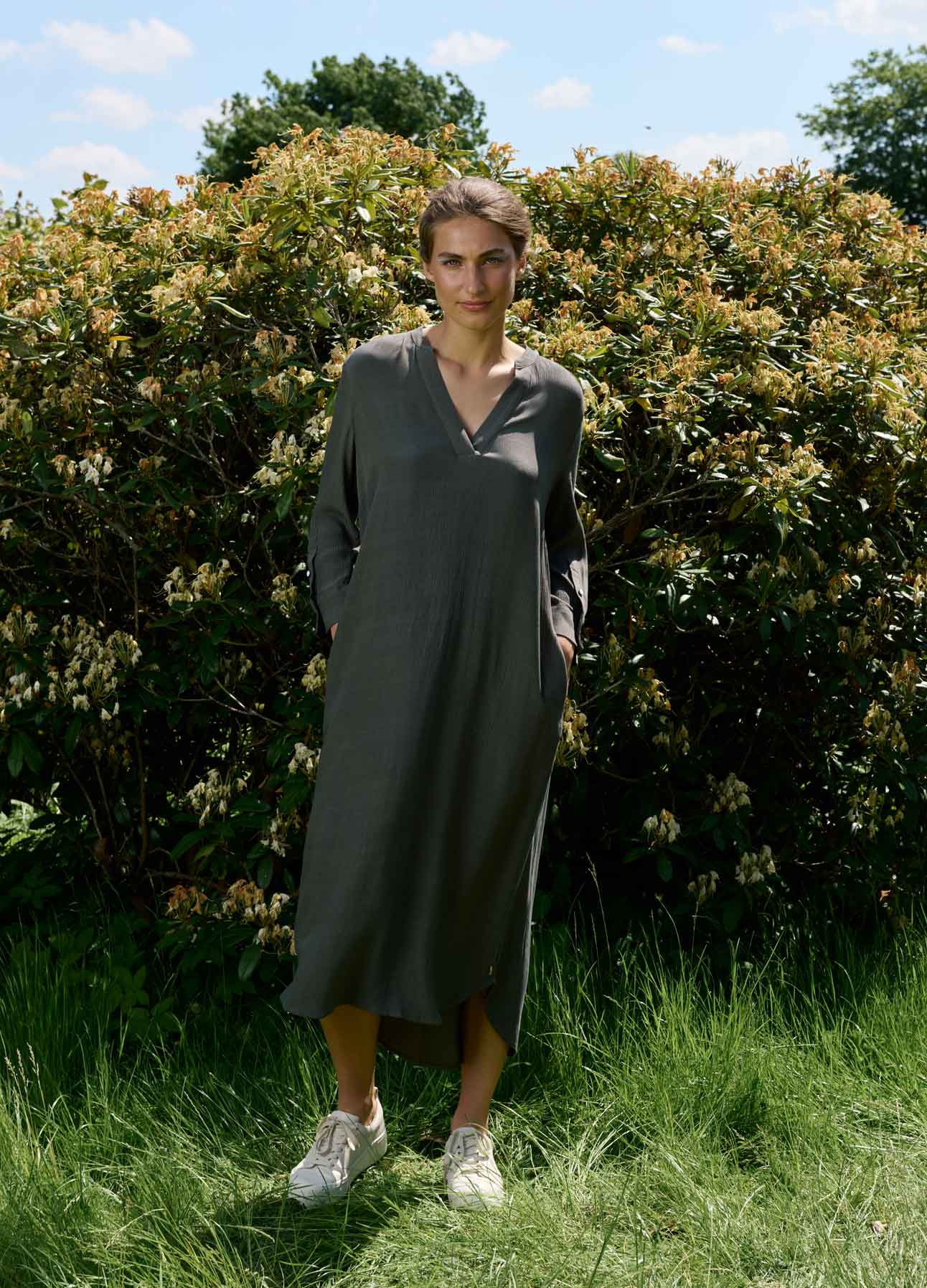 Coster CPH skjortekjole i viskose. SPAR 70%