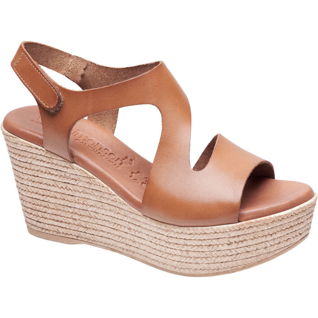 Tim & Simonsen super let sandal i caramel.