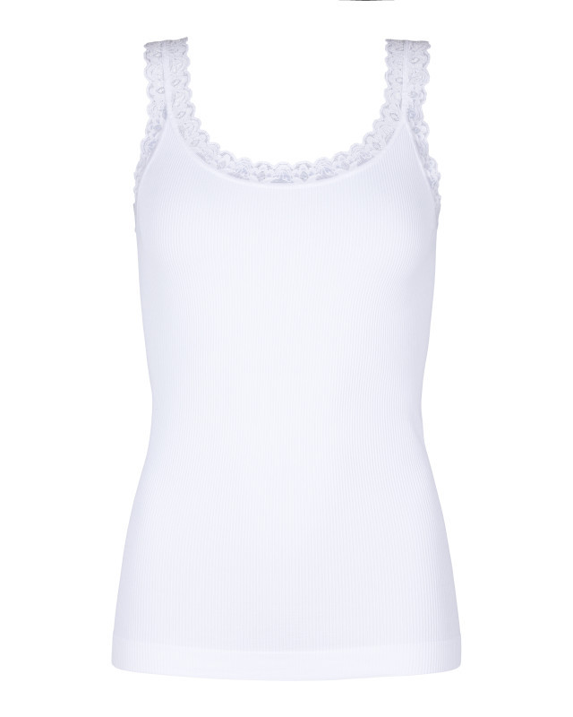 Tim&Simonsen microfiber top i hvid 