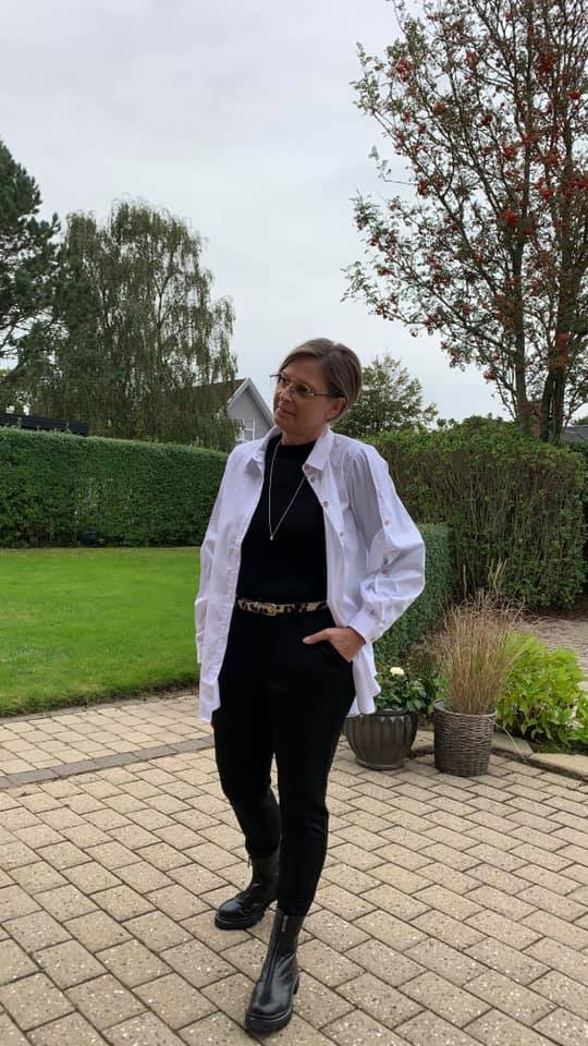 Costamani jersey bukser i sorte med masser stræk