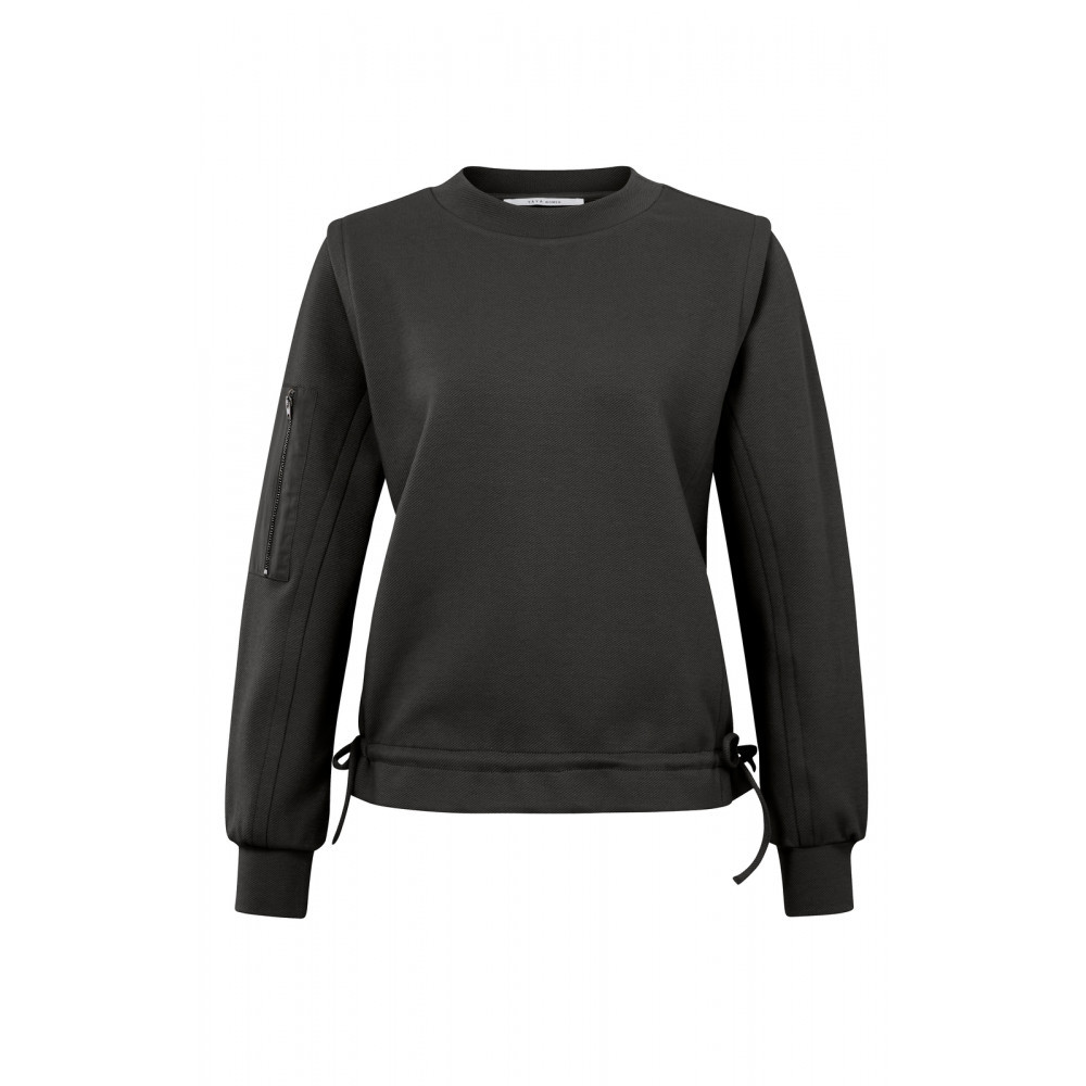 YAYA sporty sweatshirt  i grå 