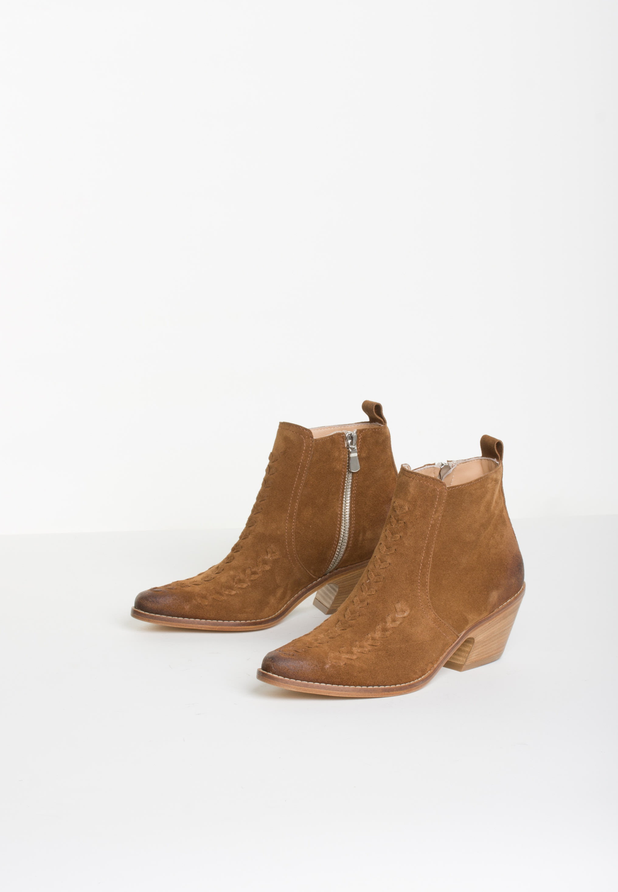 Bukela western støvle i cognac. SPAR 65%