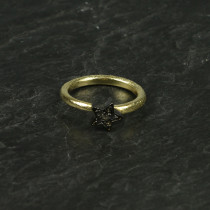 Pure By Nat Ring m. oxideret stjerne