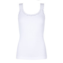 Tim&Simonsen microfiber top i hvid 