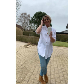 Cabana Living hvid skjorte