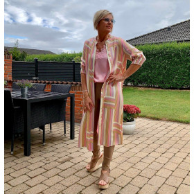 Costamani skjortekjole i de gladeste farver.