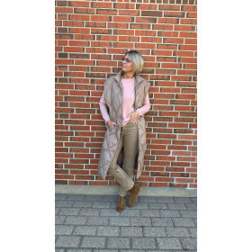 BTF støvet rosa pullover