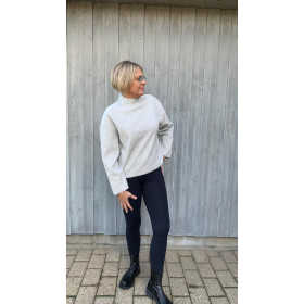 YAYA legging i sorte