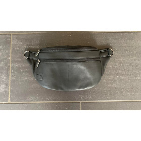 Tim & Simonsen sort bumbag med sort lynlås