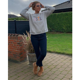 COSTER CPH sweat i lysegrå 