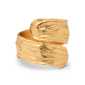 Pure By Nat guldbelagt ring 