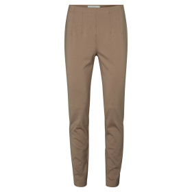 YAYA super behagelige bukser i mørk sand. 