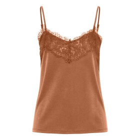 ICHI blondetop i lys kobber