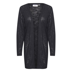 Saint Tropez cardigan i sort.