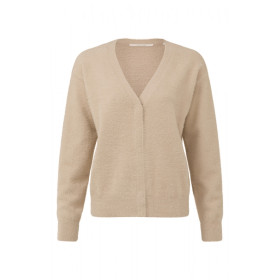 YAYA meget blød cardigan i sand