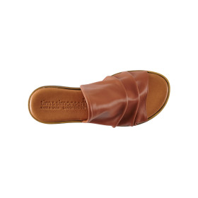 Tim & Simonsen cognac slippers i super blødt læder