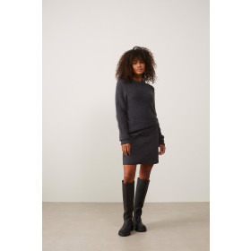 YAYA grå bouclé sweater 